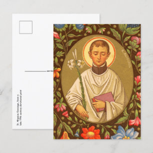 Carte postale de St. Aloysius Gonzaga (PM 01) 2