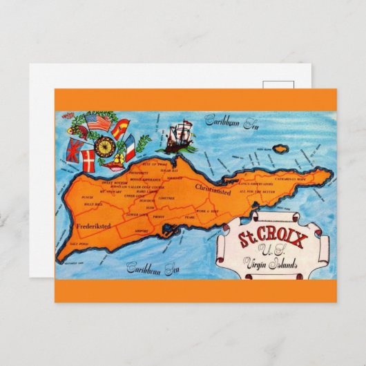 Carte postale de St Croix (Devant / Derrière)