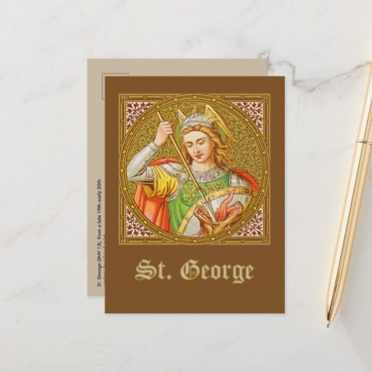 Carte postale de St. George (SNV 13) (Devant/Arrière en situation)