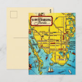 Carte postale de St. Petersburg (Devant / Derrière)