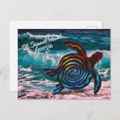 Carte postale de St. Simons Island (Devant / Derrière)