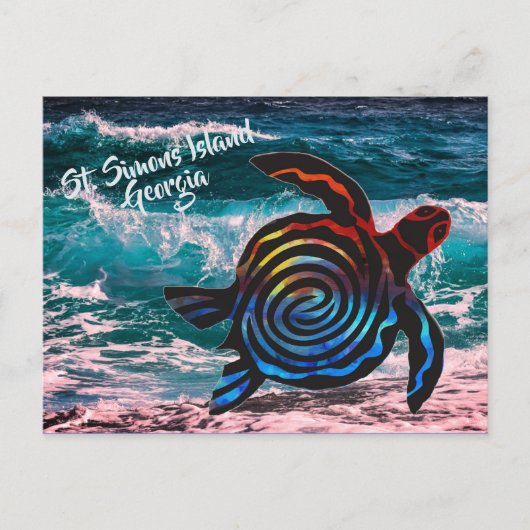 Carte postale de St. Simons Island (Devant)