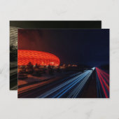 Carte postale de stade de football (Devant / Derrière)