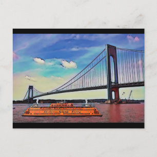 Carte postale de Staten Island