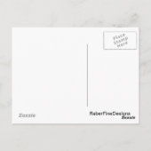 Carte postale de statue d'ours blanc de zoo de (Dos)