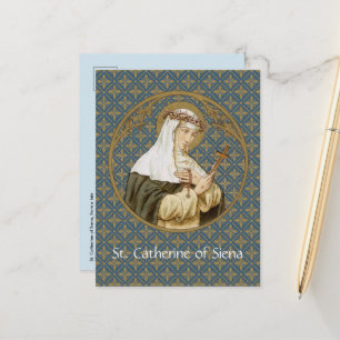 Carte postale de Ste Catherine de Sienne (BK 19)