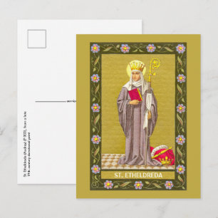 Carte postale de Ste Etheldreda (Audrey) (P 003)