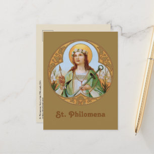 Carte postale de Ste Philomène (BK 005)