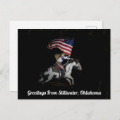Carte postale de Stillwater, Oklahoma (Devant / Derrière)