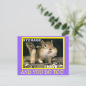 Carte postale de stockage (Debout devant)