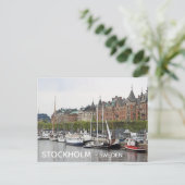Carte postale de Stockholm Suède ! (Debout devant)