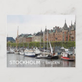 Carte postale de Stockholm Suède ! (Devant)