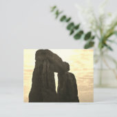 Carte postale de Stonehenge (Debout devant)