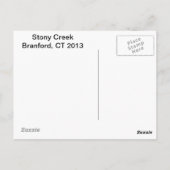 Carte postale de Stony Creek (Dos)