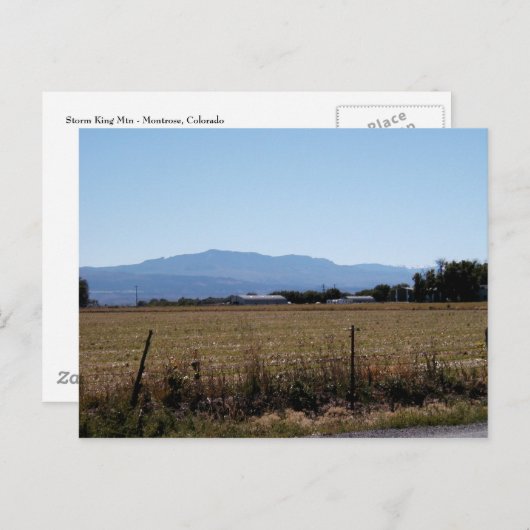 Carte postale de Storm King Mtn (Devant / Derrière)