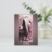 Carte postale de style d'aileron (Debout devant)