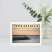Carte postale de style Hamptons (Debout devant)