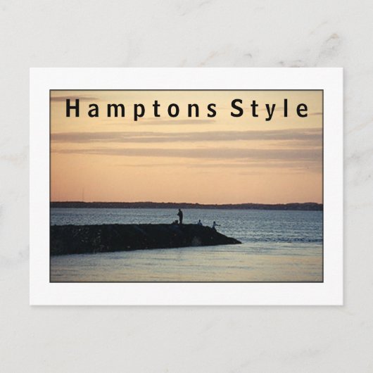 Carte postale de style Hamptons (Devant)