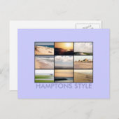 Carte postale de style Hamptons 2 (Devant / Derrière)