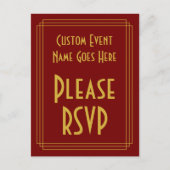 Carte postale de style inspiré des années 1920 "Me (Devant)