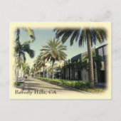 Carte postale de style rétro Beverly Hills ! (Devant)