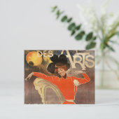 carte postale de style rétro français "cabaret des (Debout devant)