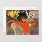 carte postale de style rétro français "cabaret des (Devant / Derrière)