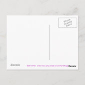 Carte postale de suivi de l'église (Dos)