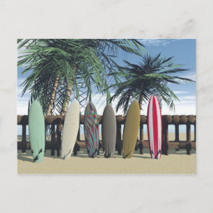 Carte postale de surf relaxante