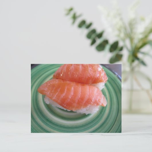 Carte postale de sushi (Debout devant)