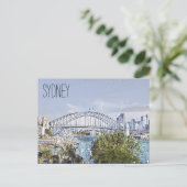 Carte Postale de sydney harbour (Debout devant)