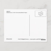 Carte postale de Symi en Grèce (Dos)