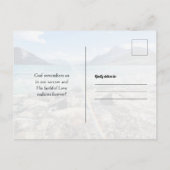 Carte postale de sympathie pour penser à vous Amou (Dos)