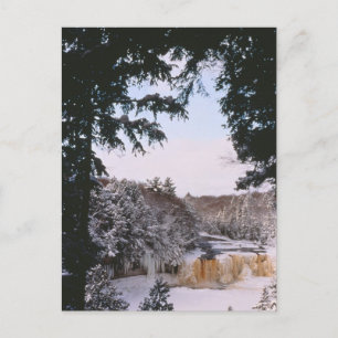 Carte postale de Tahquamenon Frozen Falls