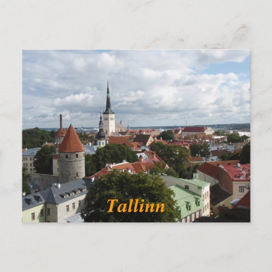 Carte postale de Tallinn (Devant)