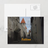 Carte postale de Tallinn (Devant / Derrière)