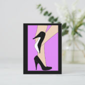 Carte postale de talons (Debout devant)