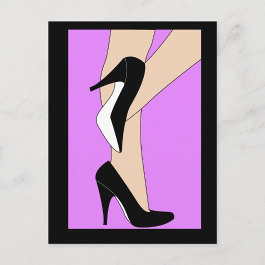 Carte postale de talons (Devant)