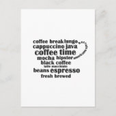 Carte postale de tasse à café (Devant)