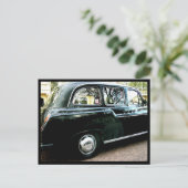 Carte postale de taxi Londres (Debout devant)