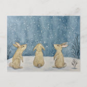 Carte postale de tempête hivernale (Devant)