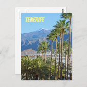 Carte postale de Tenerife ! (Devant / Derrière)