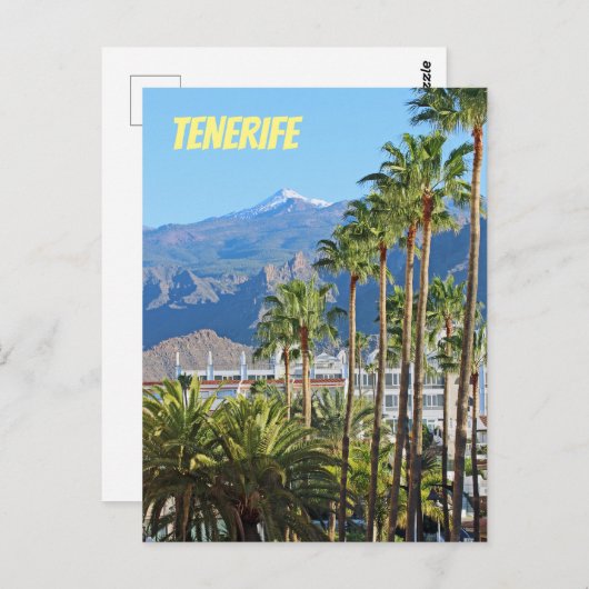 Carte postale de Tenerife ! (Devant / Derrière)