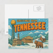 Carte postale de TENNESSEE (Devant / Derrière)