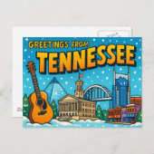 Carte postale de TENNESSEE (Devant / Derrière)