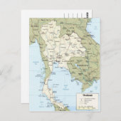 Carte postale de Thaïlande (Devant / Derrière)