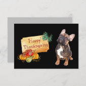 Carte postale de Thanksgiving (Devant / Derrière)