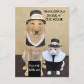 Carte postale de Thanksgiving/Invitation (Devant)