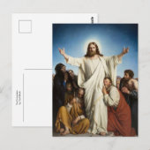 Carte postale de The Consolator de Carl Bloch (Devant / Derrière)