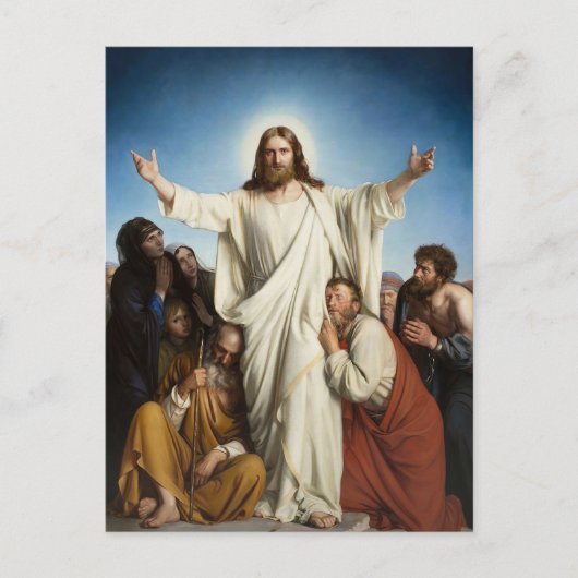 Carte postale de The Consolator de Carl Bloch (Devant)